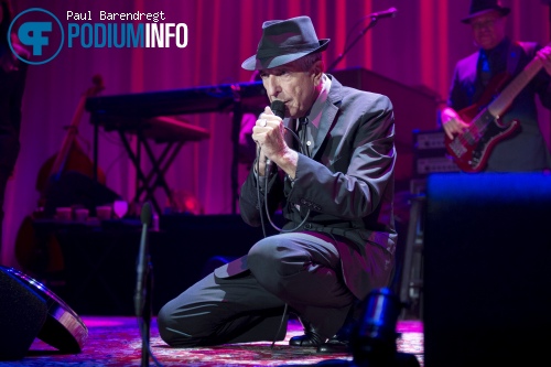 Leonard Cohen op Leonard Cohen - 18/9 - Ahoy foto