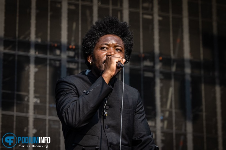 Young Fathers op Massive Attack - 27/06 - Spoorpark foto