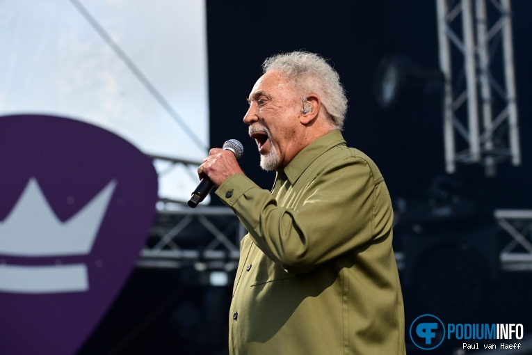 Tom Jones op Tom Jones - 10/07 - Paleis Soestdijk foto