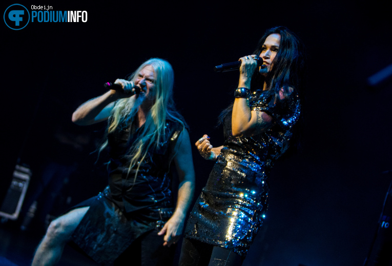 Tarja & Marko Hietala op Tarja & Marko Hietala - 16/09 - De Oosterpoort foto