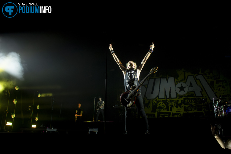 Sum 41 op Sum 41 - 21/10 - Mainstage foto