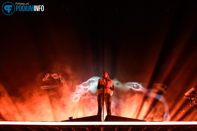 London Grammar op London Grammar - 03/11 - Ziggo Dome foto