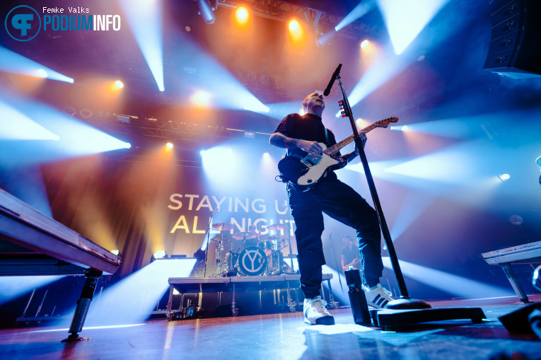 Yellowcard op Yellowcard - 19/11 - TivoliVredenburg foto