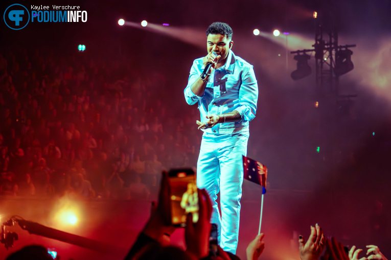 Guy Sebastian op Het Grote Songfestivalfeest - 12/12 - Ziggo Dome foto