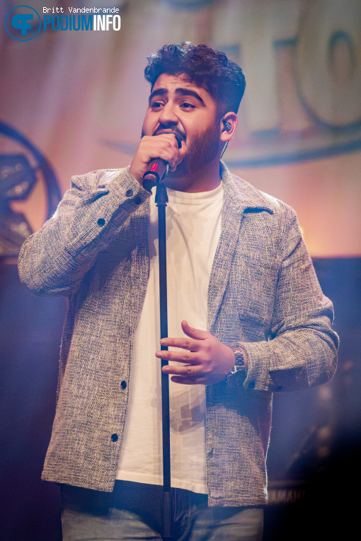 Ammar op Hollandse Toppers: John West live met band - 13/12 - 013 foto