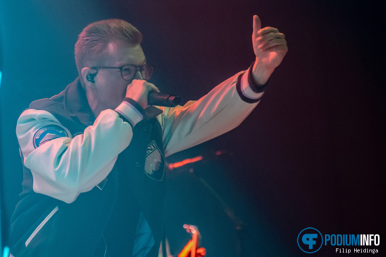 Elwood Stray op Stick to your Guns - 19/01 - TivoliVredenburg foto